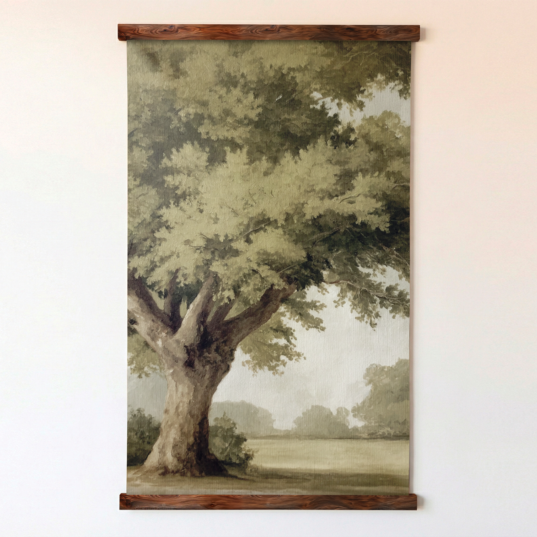 Oak Tree Strokes - Tapestry