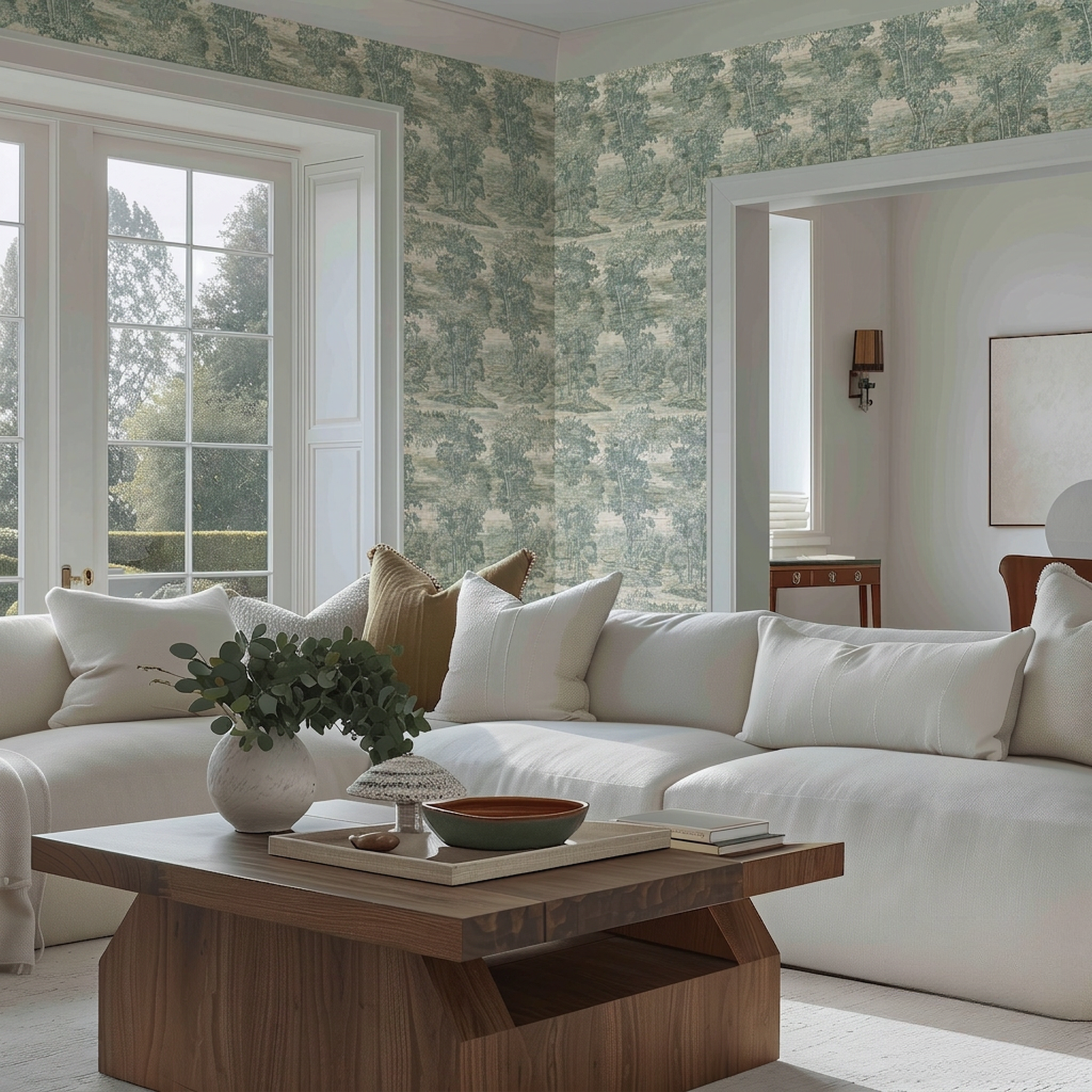 Dorinda Faux Grasscloth Wallpaper