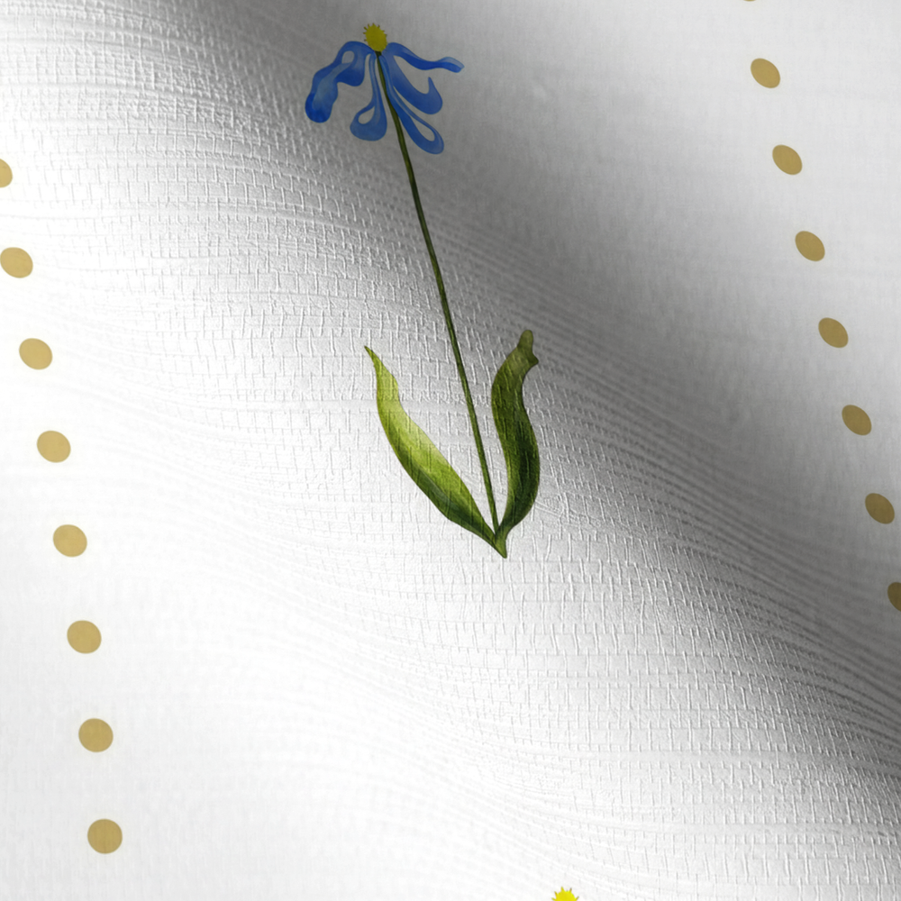 Bloom Between the Lines Faux Grasscloth Wallpaper
