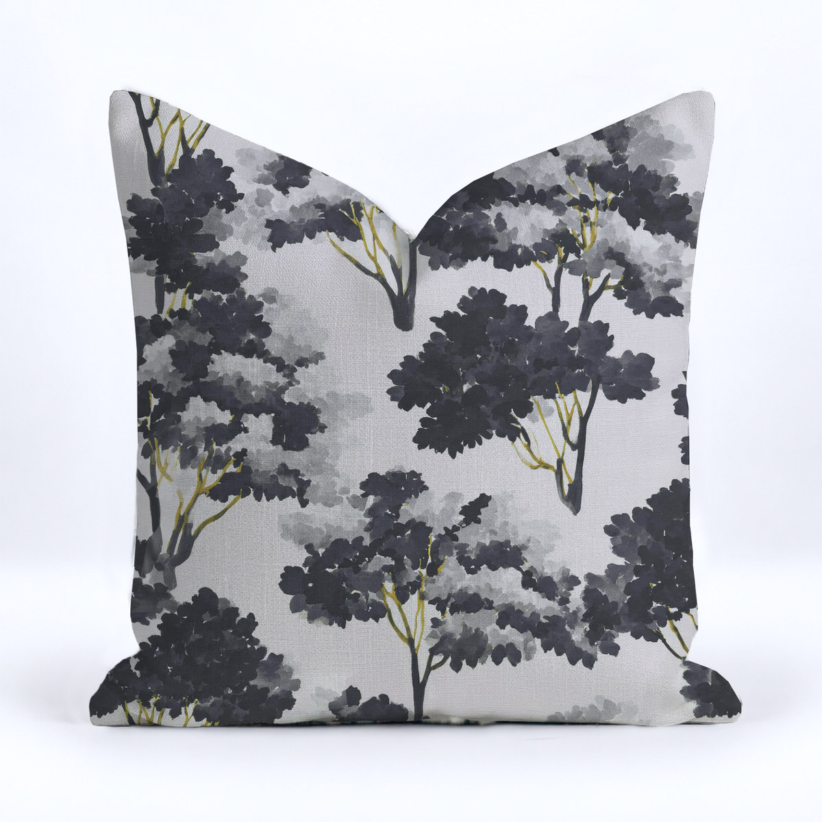 In the Treetops Throw Pillow - Painted Paper