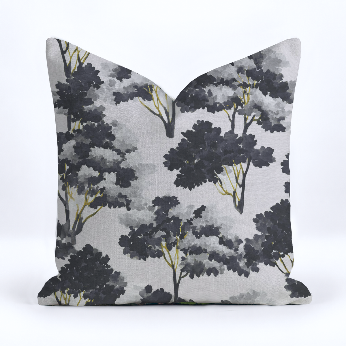 In the Treetops Throw Pillow - Painted Paper