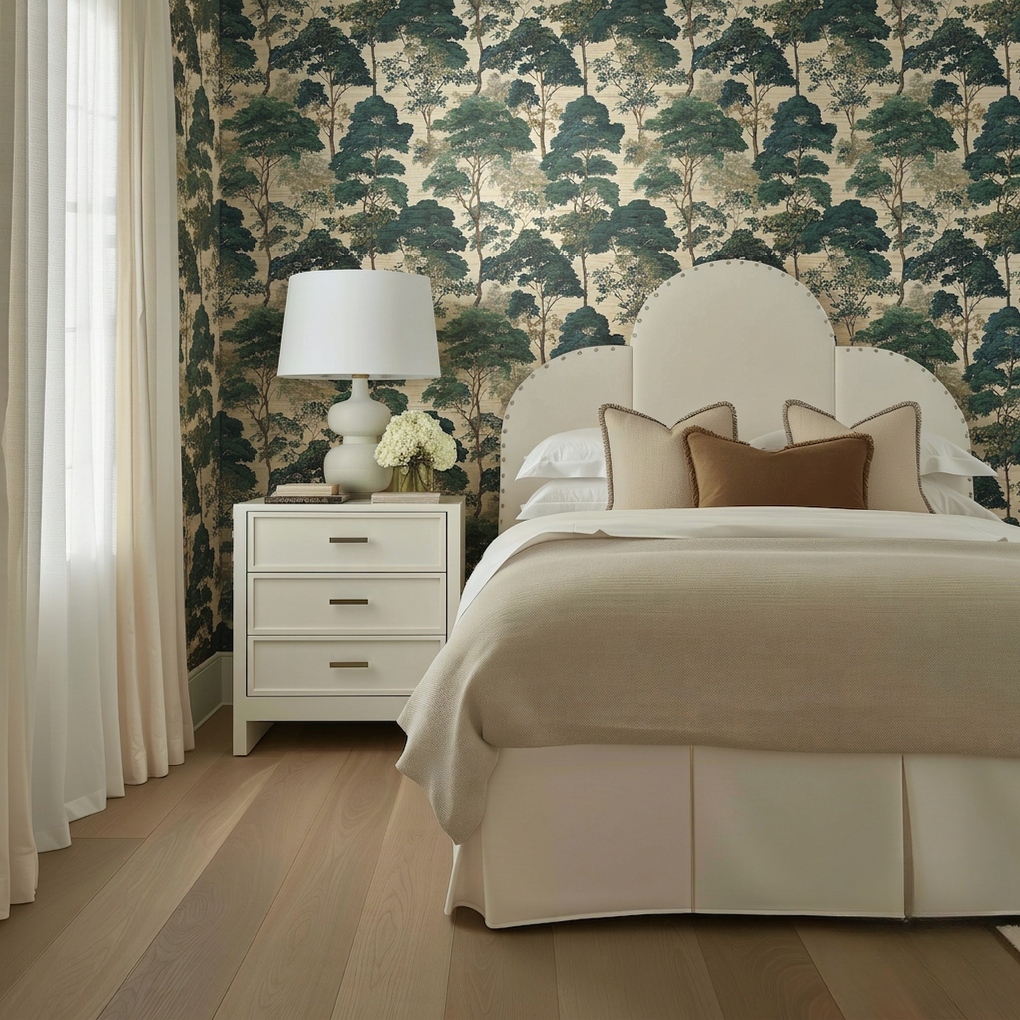 Rob Faux Grasscloth Wallpaper