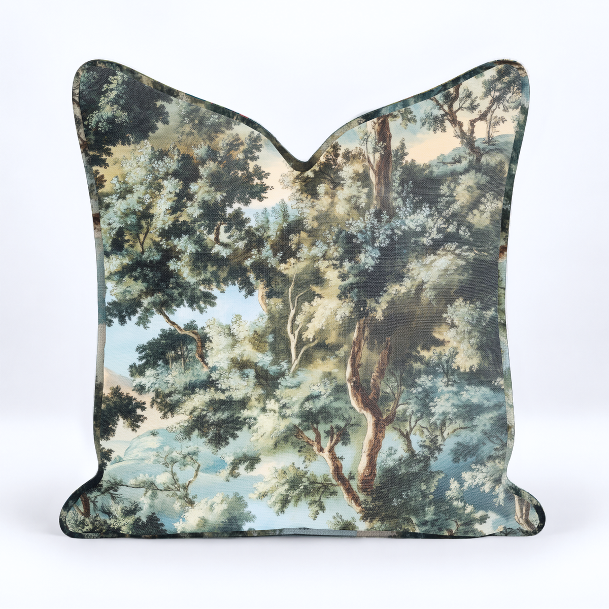 Leocadie Throw Pillow - Painted Paper