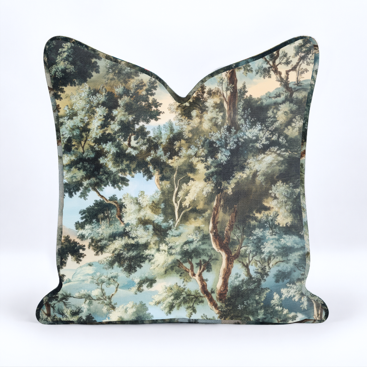 Leocadie Throw Pillow - Painted Paper