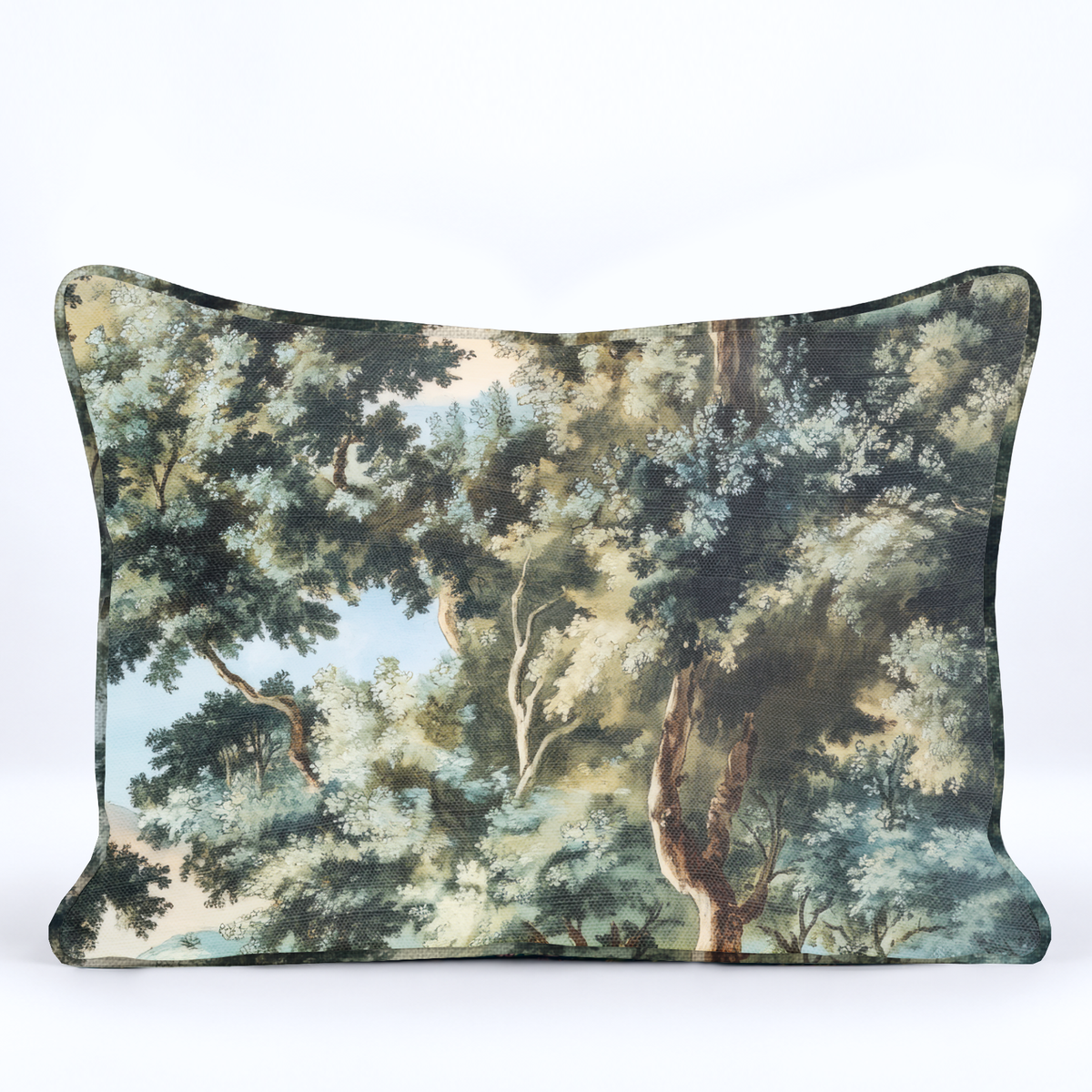 Leocadie Throw Pillow - Painted Paper