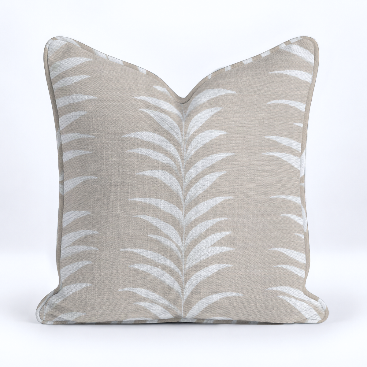 Palmetto Throw Pillow - Painted Paper