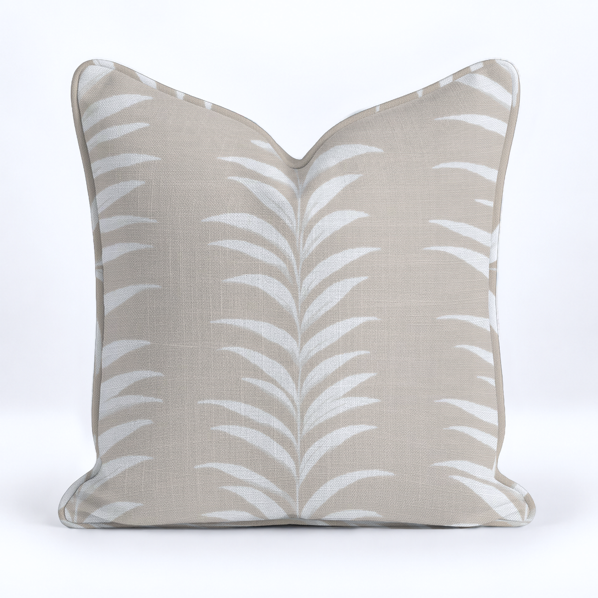 Palmetto Throw Pillow - Painted Paper