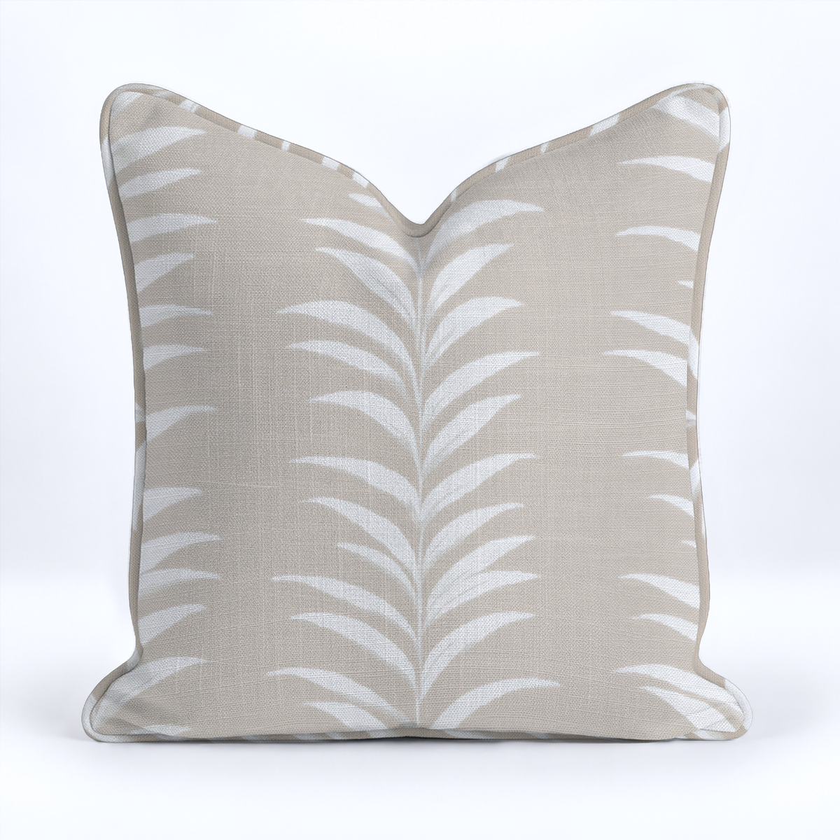 Palmetto Throw Pillow - Painted Paper
