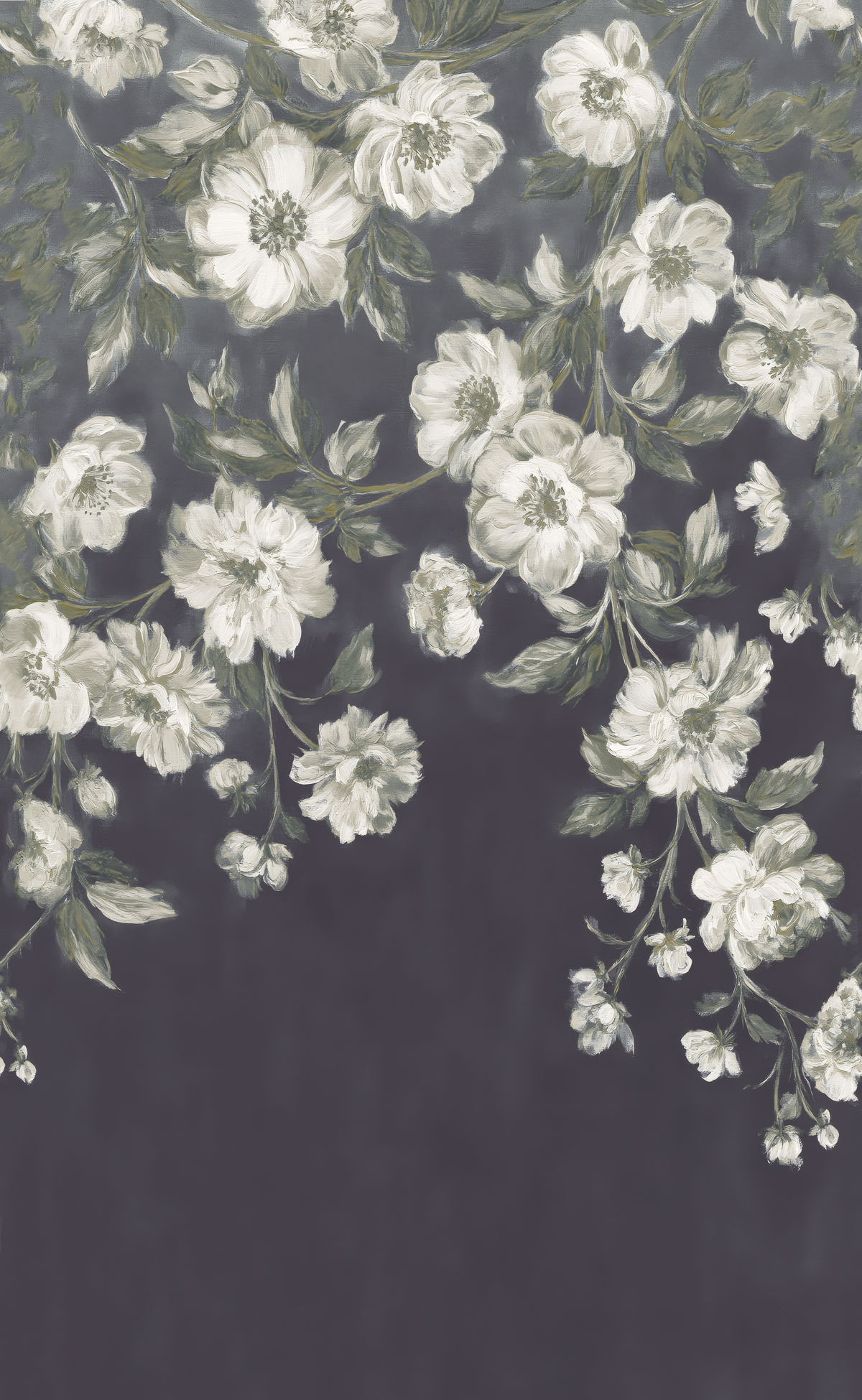 Dusky Botanica - Wall Mural