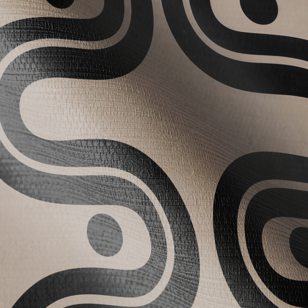 Round About Faux Grasscloth Wallpaper