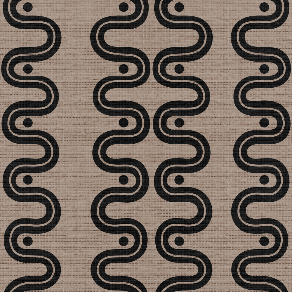 Round About Faux Grasscloth Wallpaper