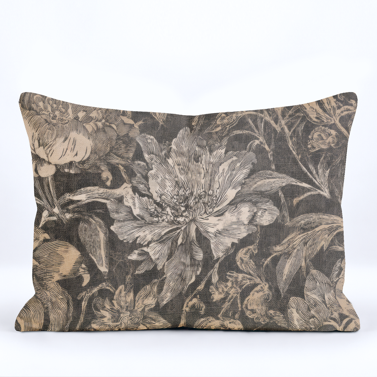 Weathered Pine Throw Pillow - Painted Paper