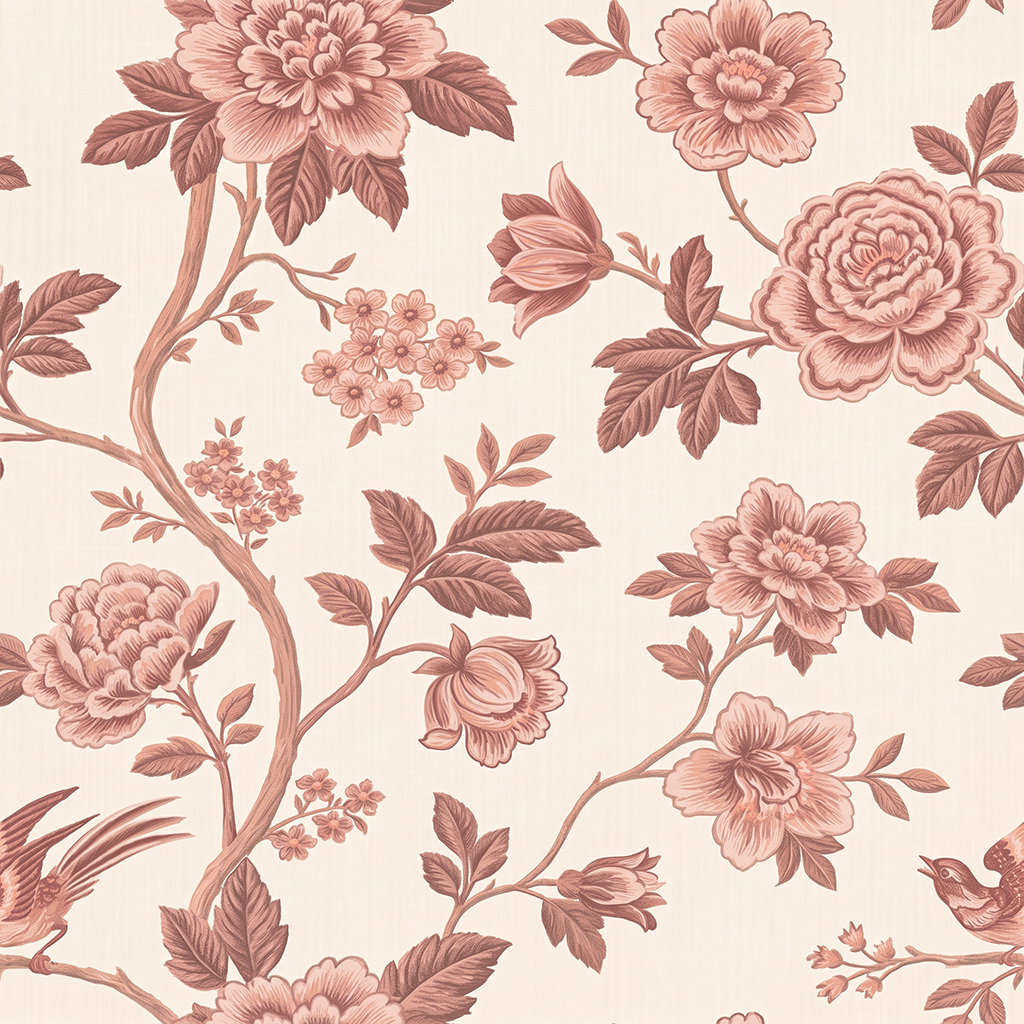 Vivienne Trail Rose Wallpaper