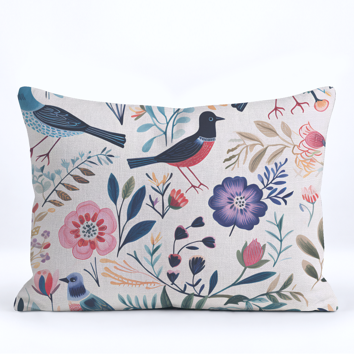 Remi Throw Pillow - Painted Paper