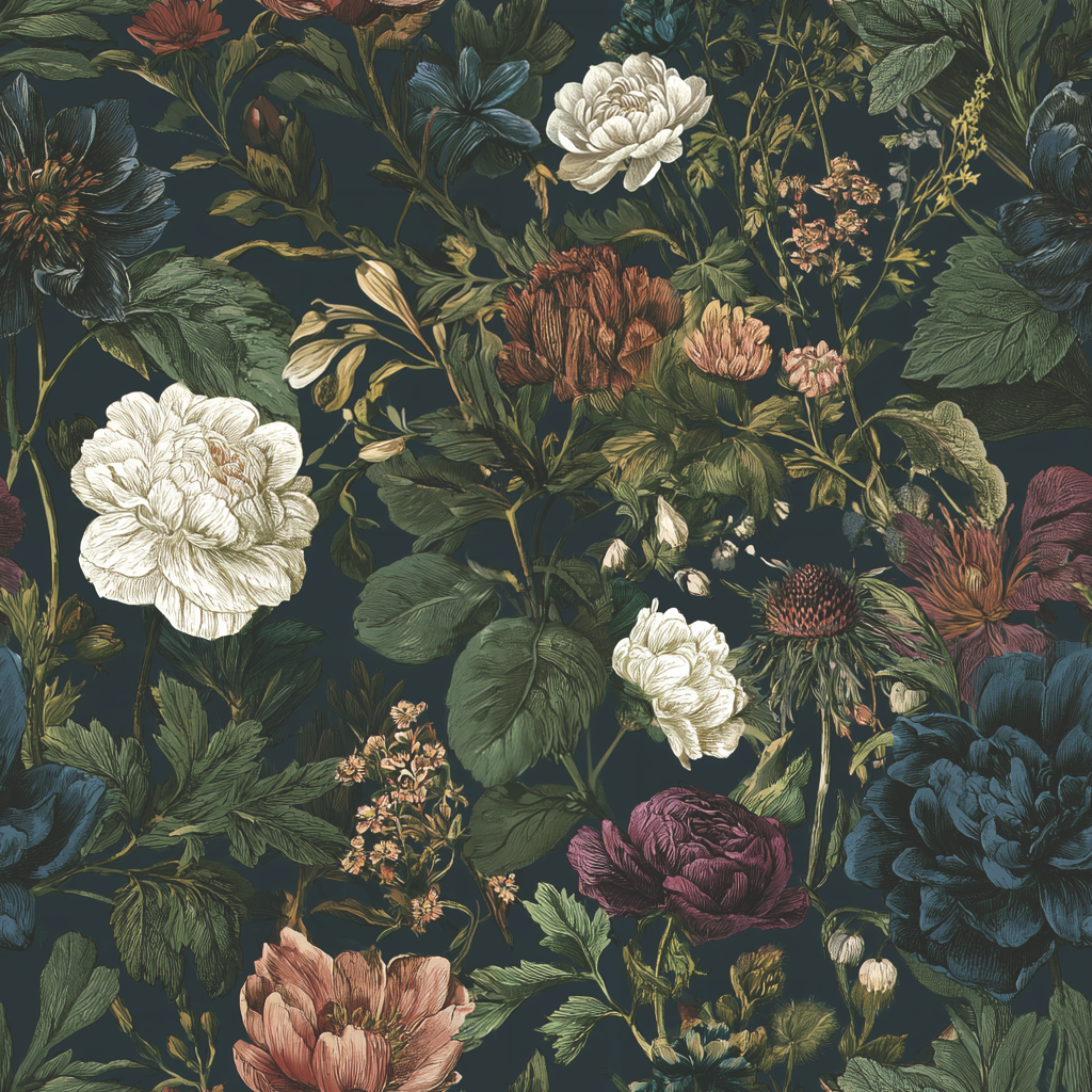 Dutch Garden Wallpaper