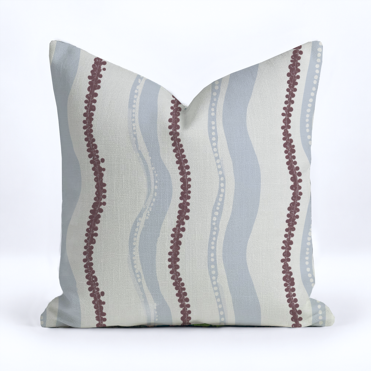 Riveria Stipes Throw Pillow - Painted Paper