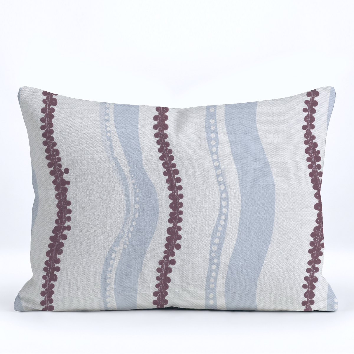 Riveria Stipes Throw Pillow - Painted Paper
