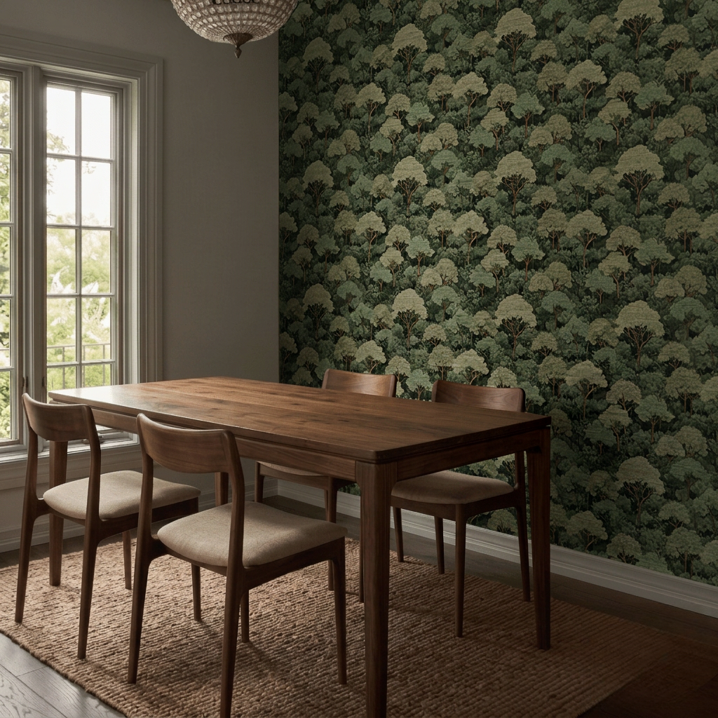 Wild Cypress Faux Grasscloth Wallpaper