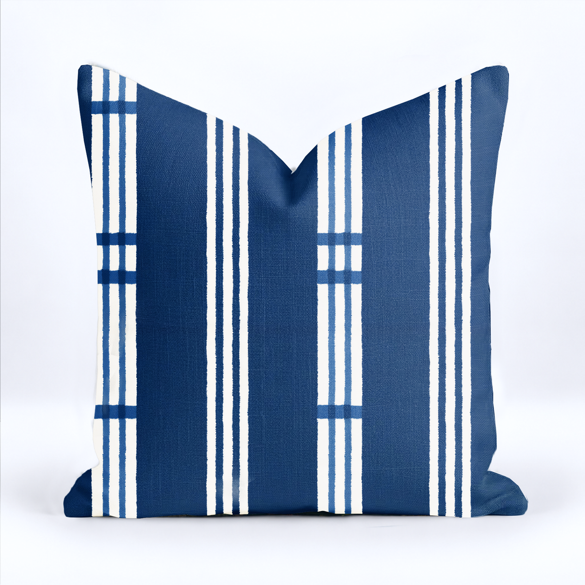 Henry Stripes Throw Pillow - Painted Paper