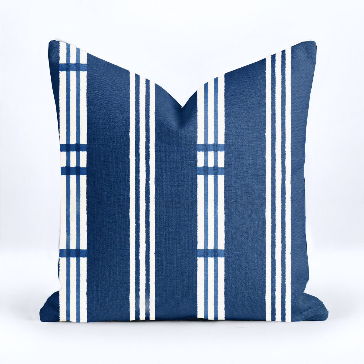 Henry Stripes Throw Pillow - Painted Paper