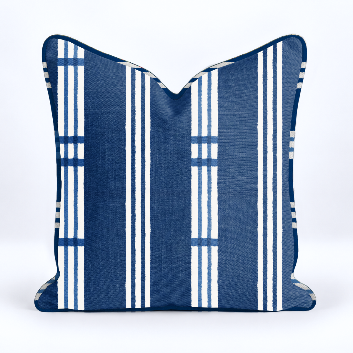Henry Stripes Throw Pillow - Painted Paper