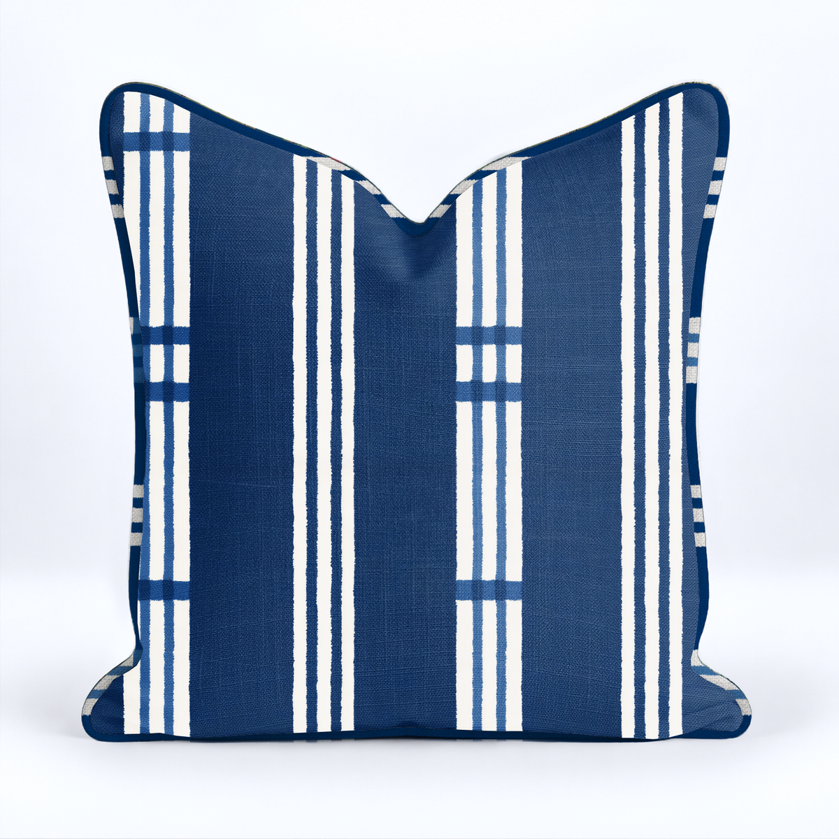 Henry Stripes Throw Pillow - Painted Paper
