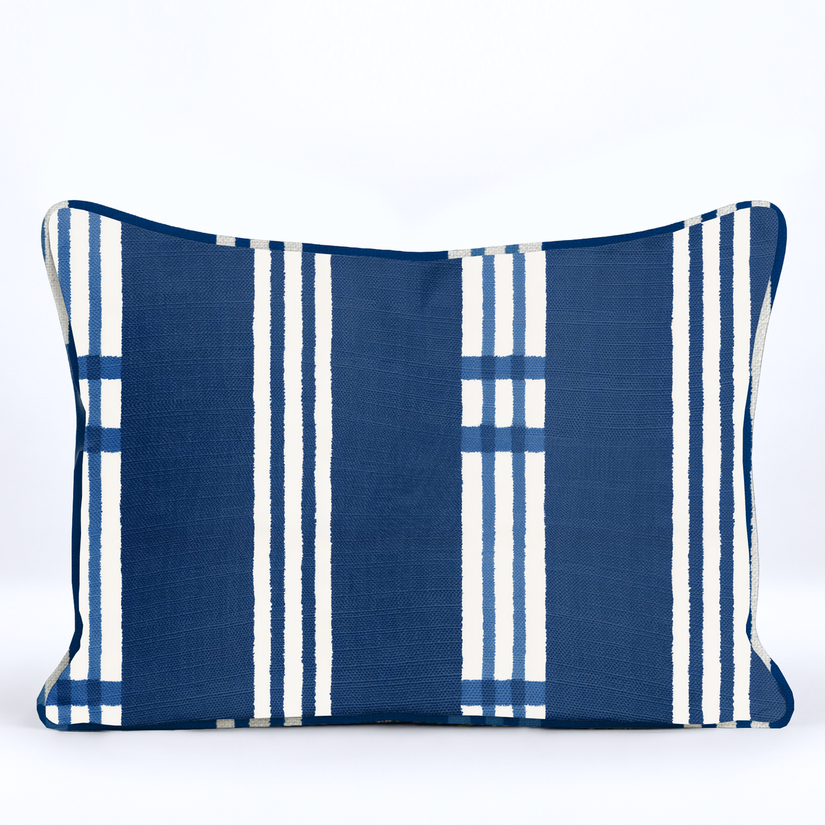 Henry Stripes Throw Pillow - Painted Paper
