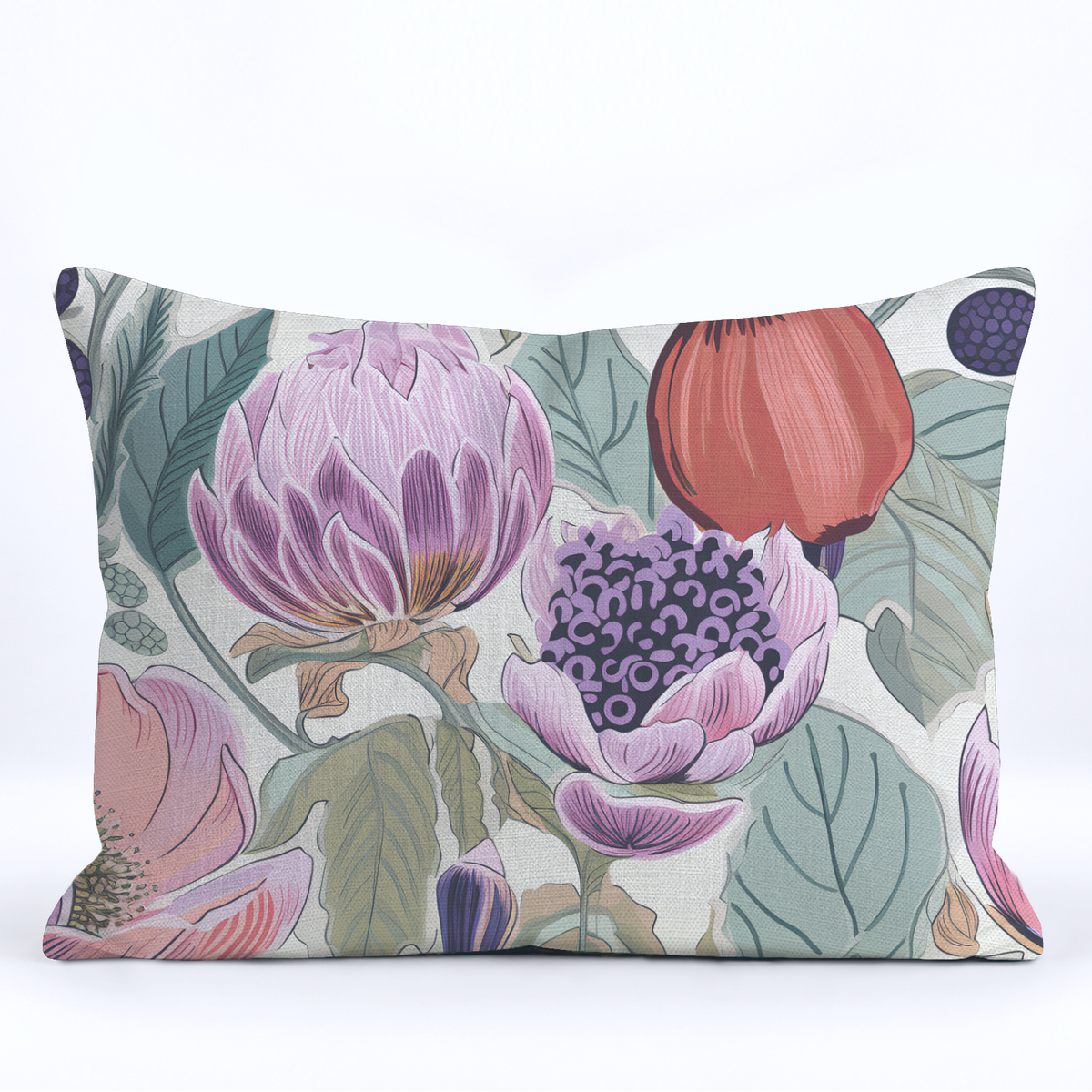 Margo Fruit Throw Pillow - Painted Paper