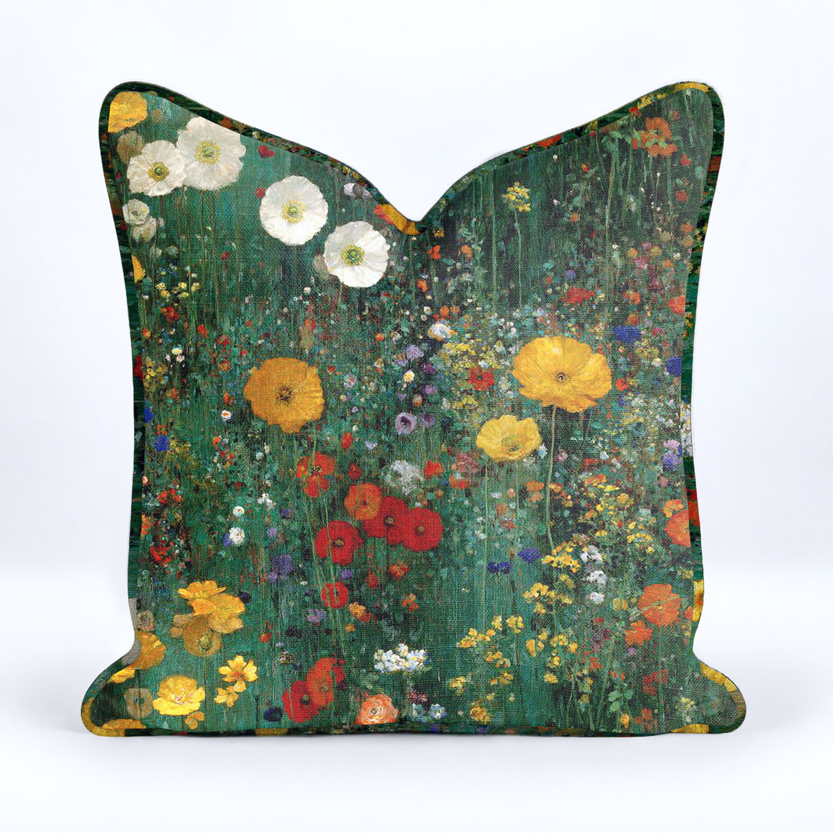 Sun Garden Throw Pillow - Painted Paper
