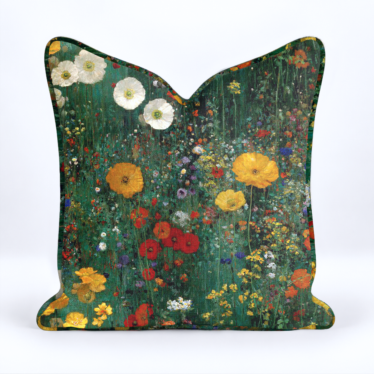 Sun Garden Throw Pillow - Painted Paper