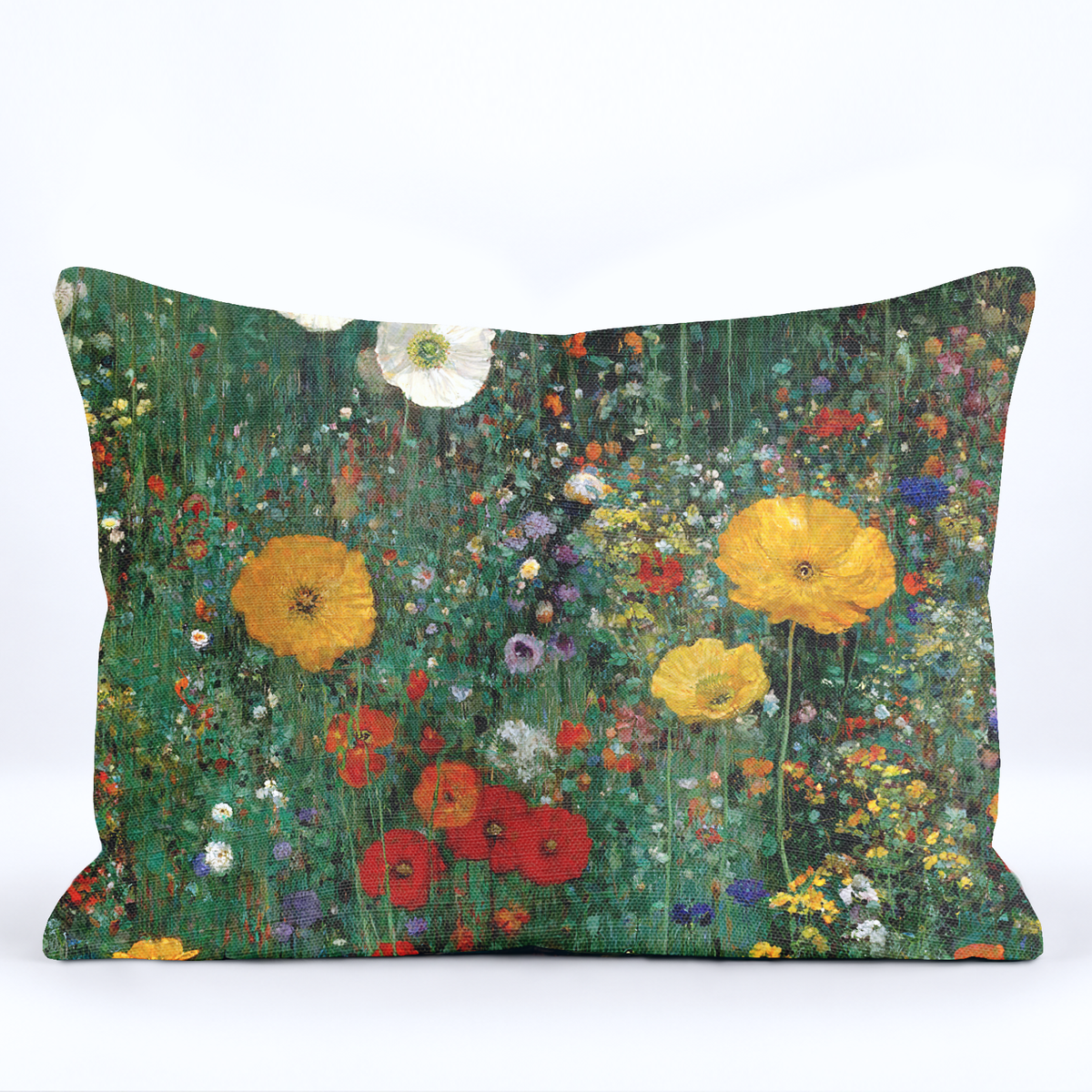 Sun Garden Throw Pillow - Painted Paper
