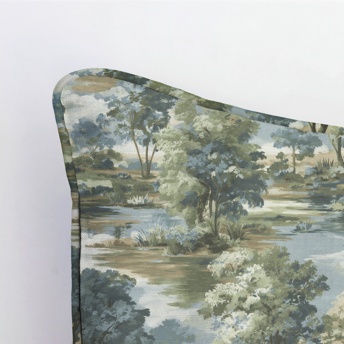 Midnight Spruce Throw Pillow - Painted Paper