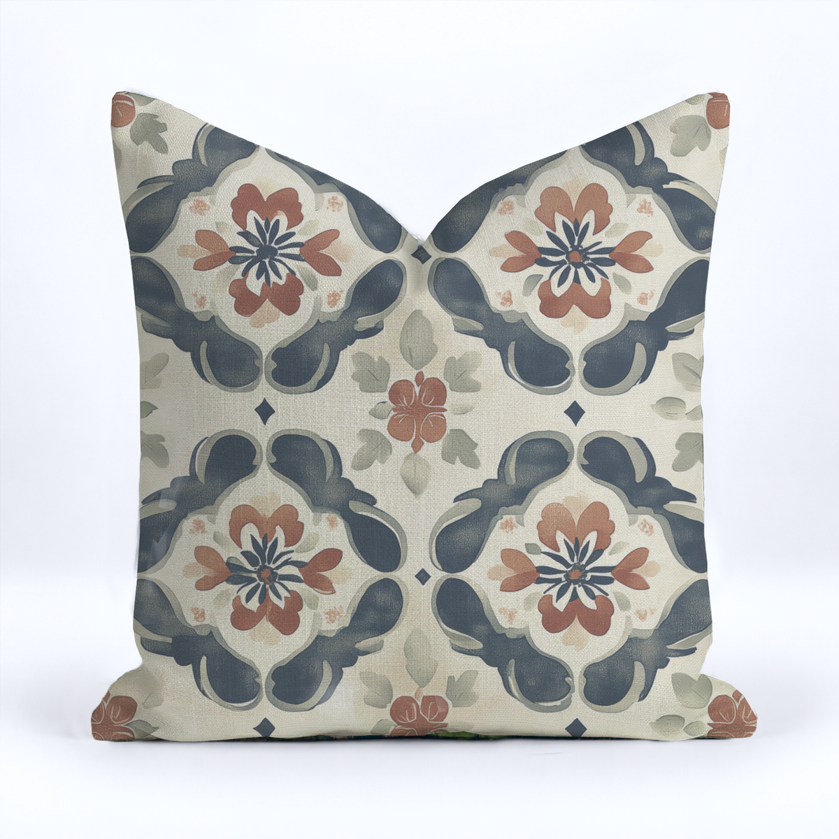 Claymoor Throw Pillow - Painted Paper
