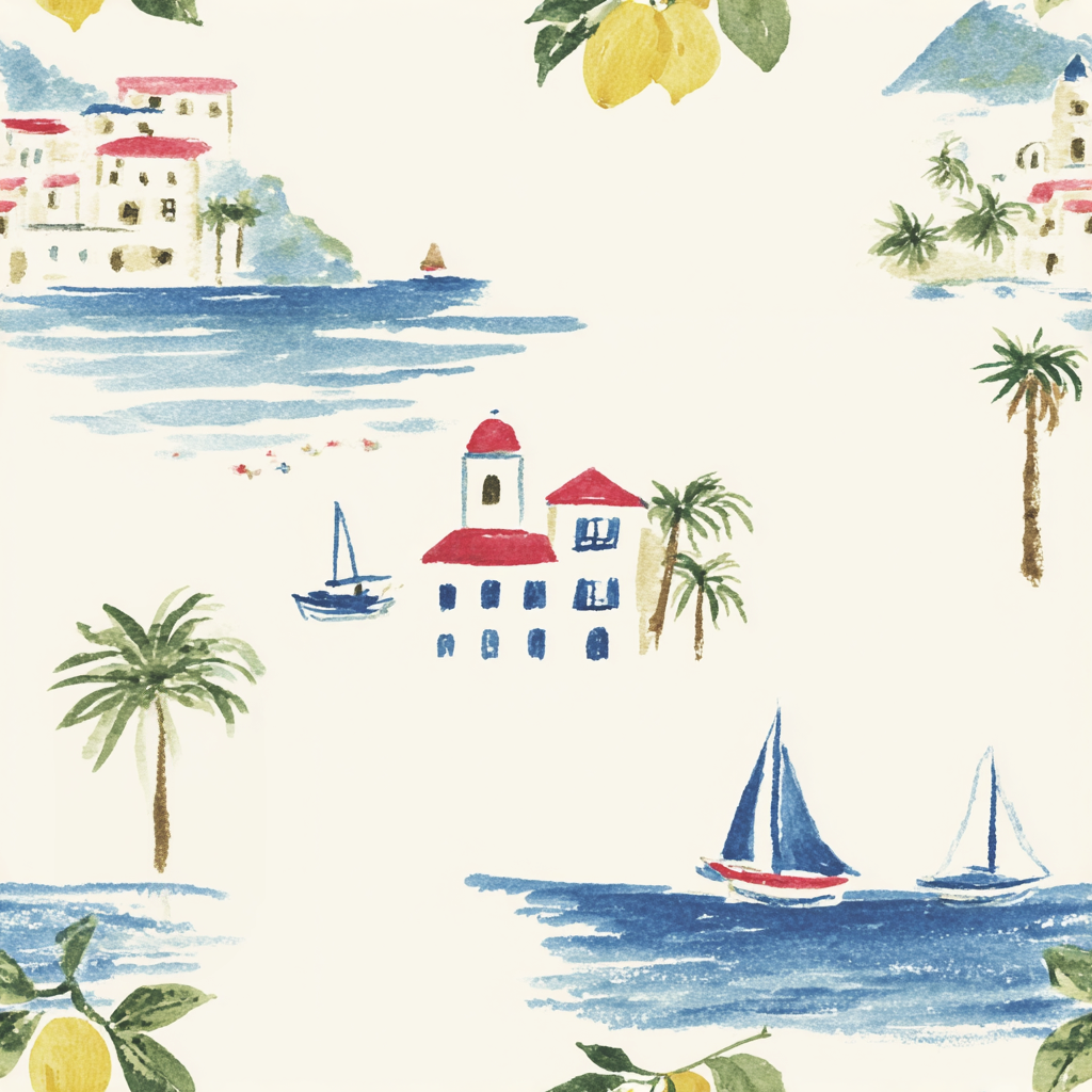 Meet You in Amalfi Wallpaper