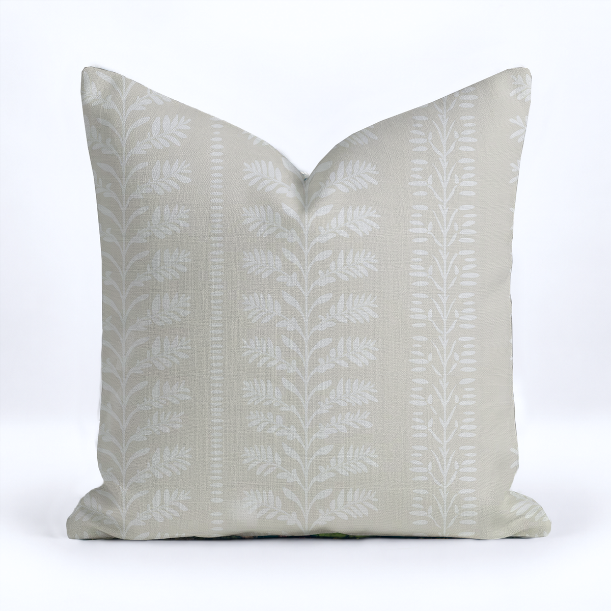 Willowstripe Throw Pillow - Painted Paper