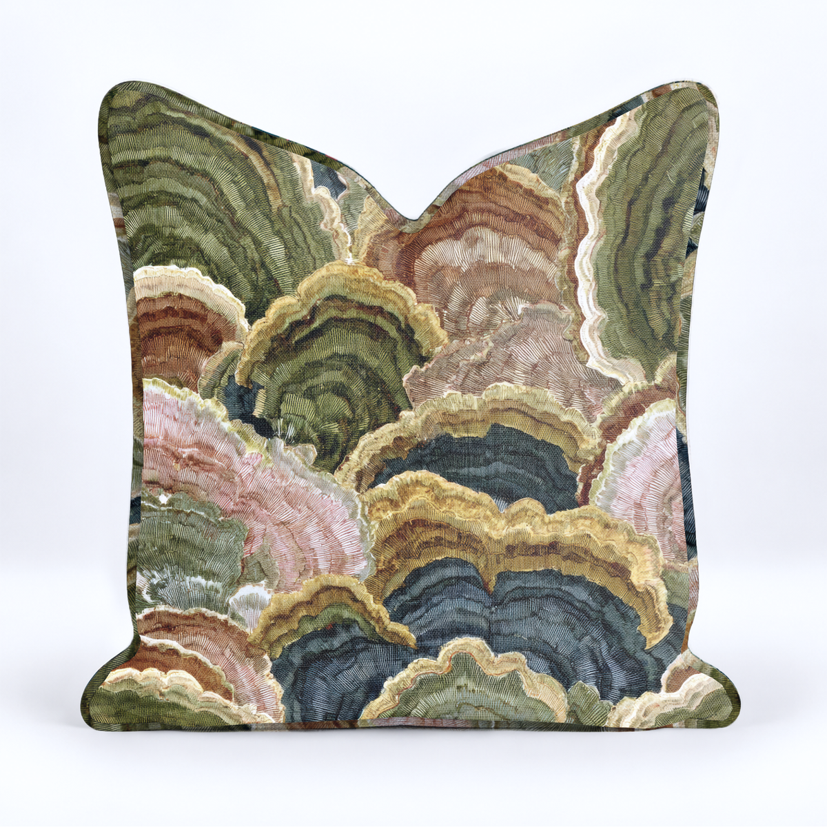 Ledger Throw Pillow - Painted Paper