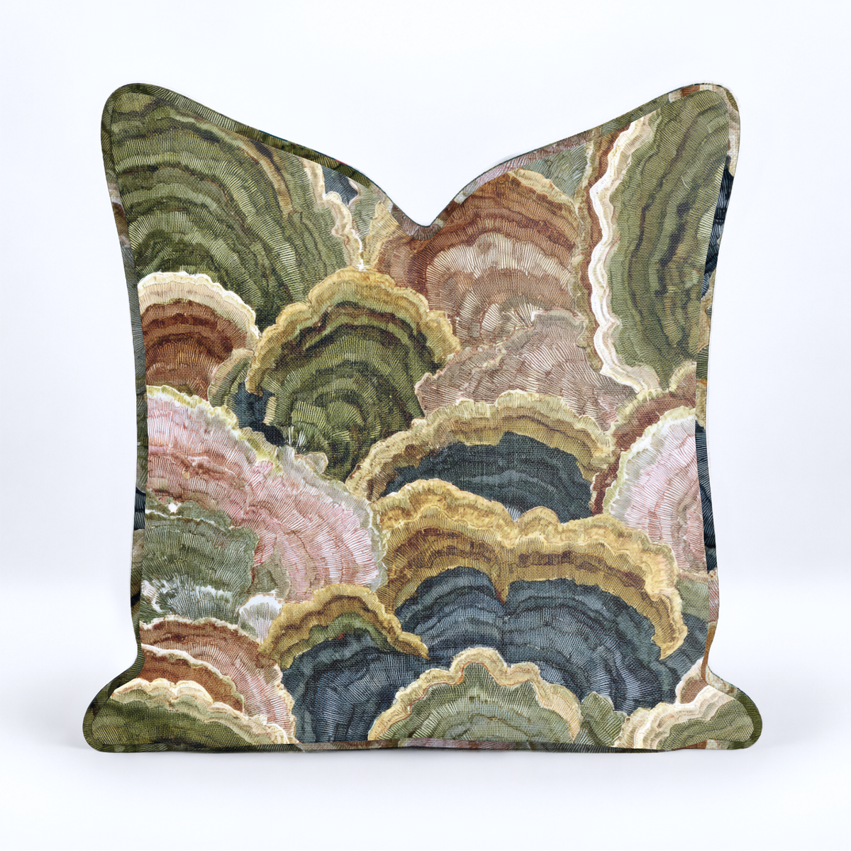 Ledger Throw Pillow - Painted Paper