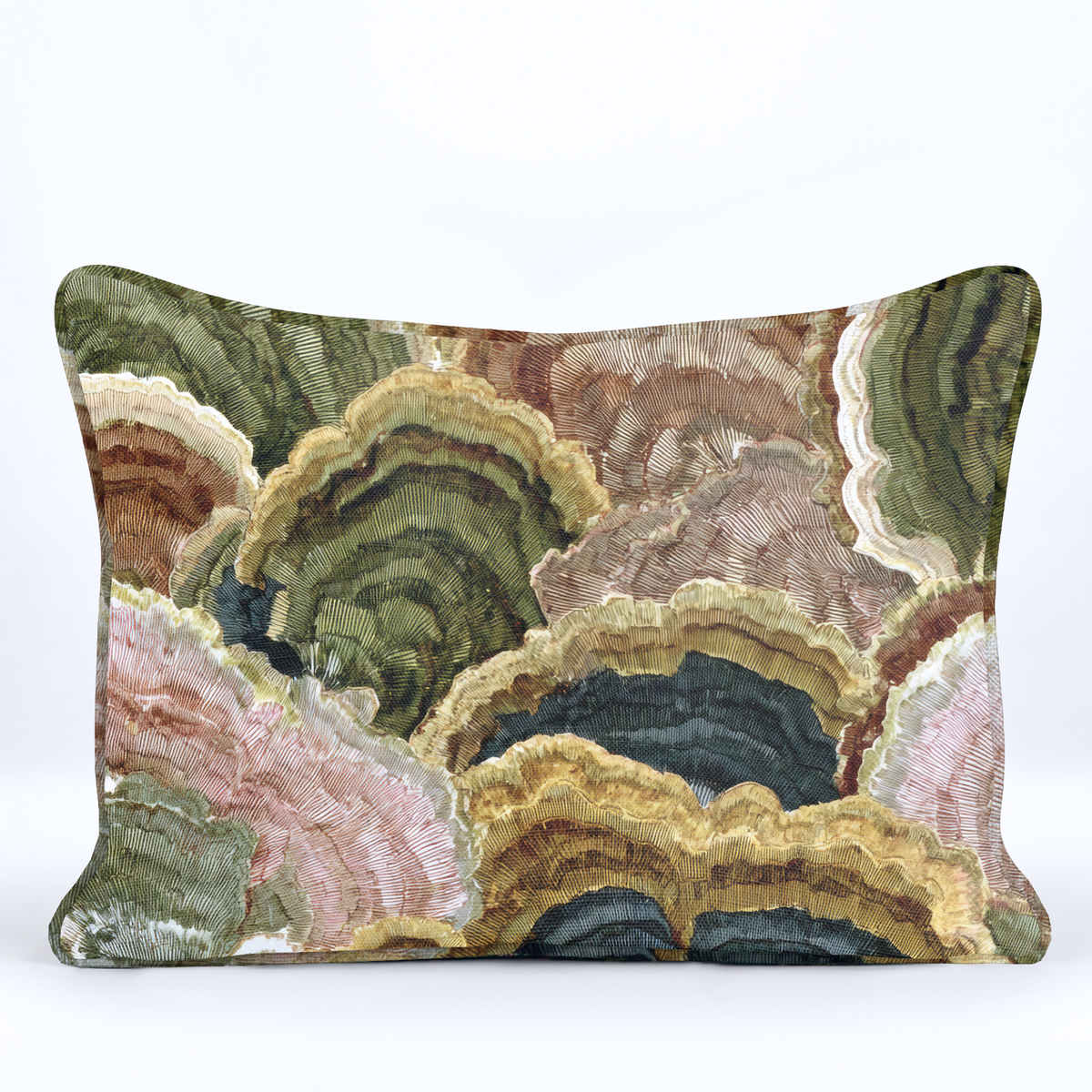 Ledger Throw Pillow - Painted Paper