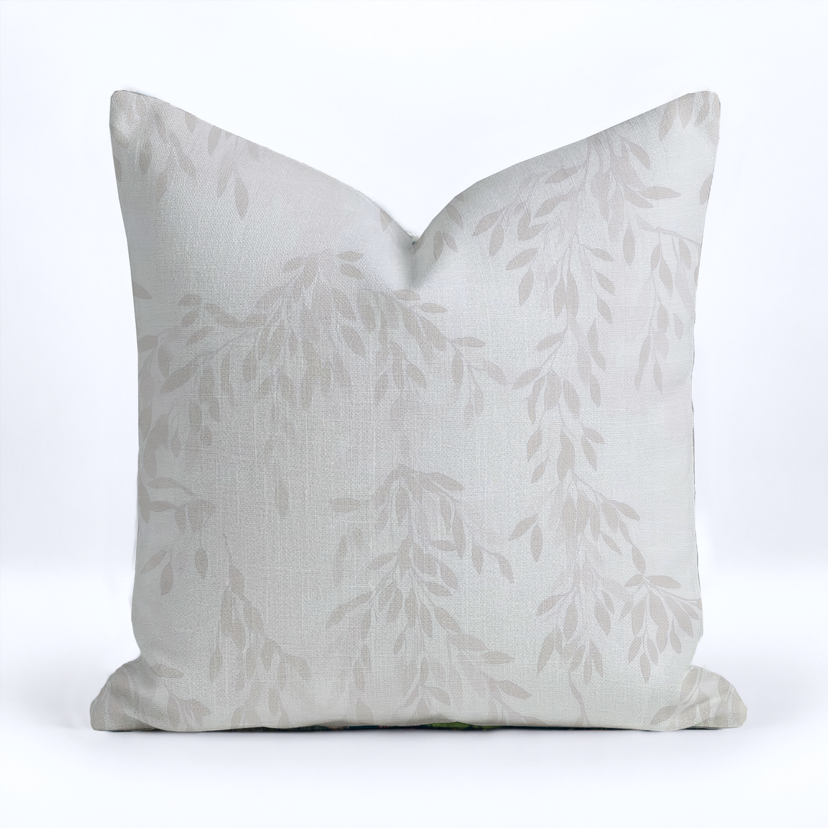 Veilvine Throw Pillow - Painted Paper