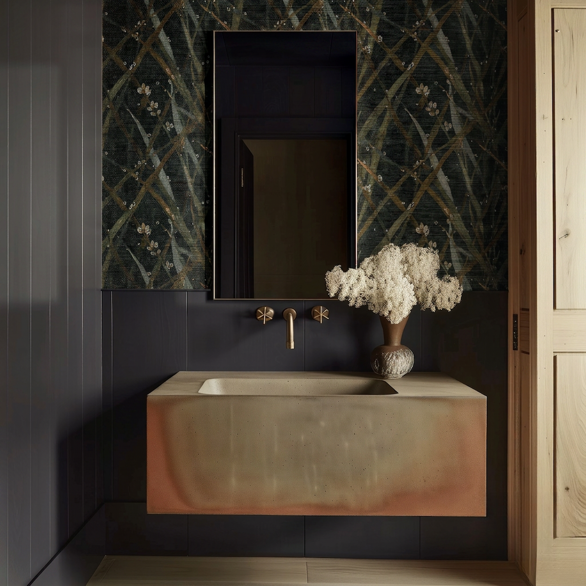 River & Reed Faux Grasscloth Wallpaper