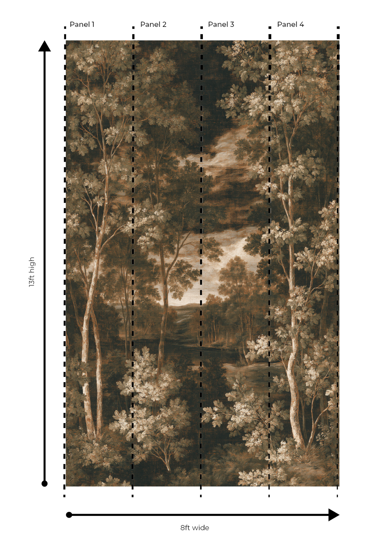 Shadow Grove - Wall Mural