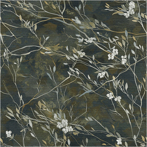 Lowland Reverie Faux Grasscloth Wallpaper
