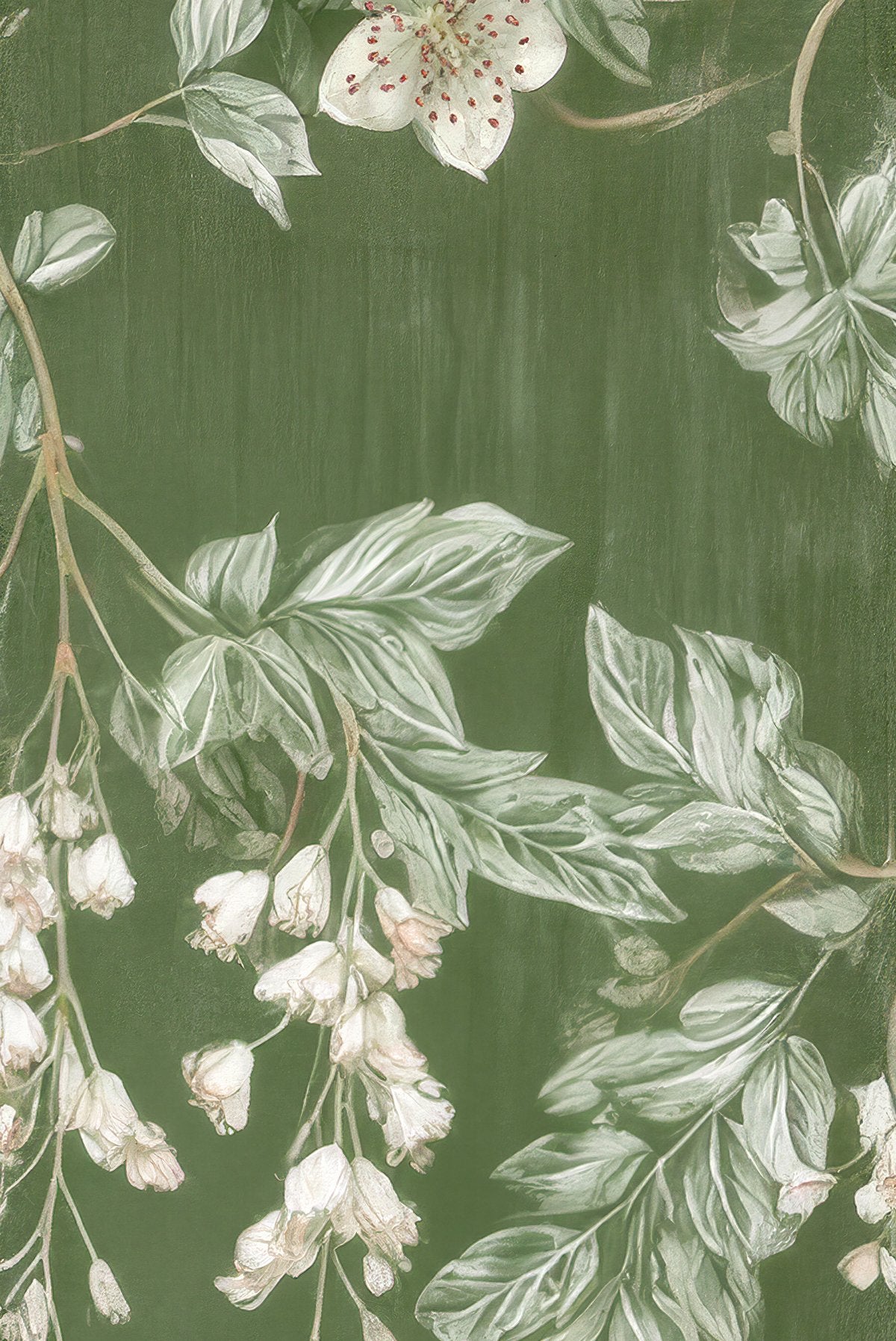 Chinoiserie Gate - Wall Mural