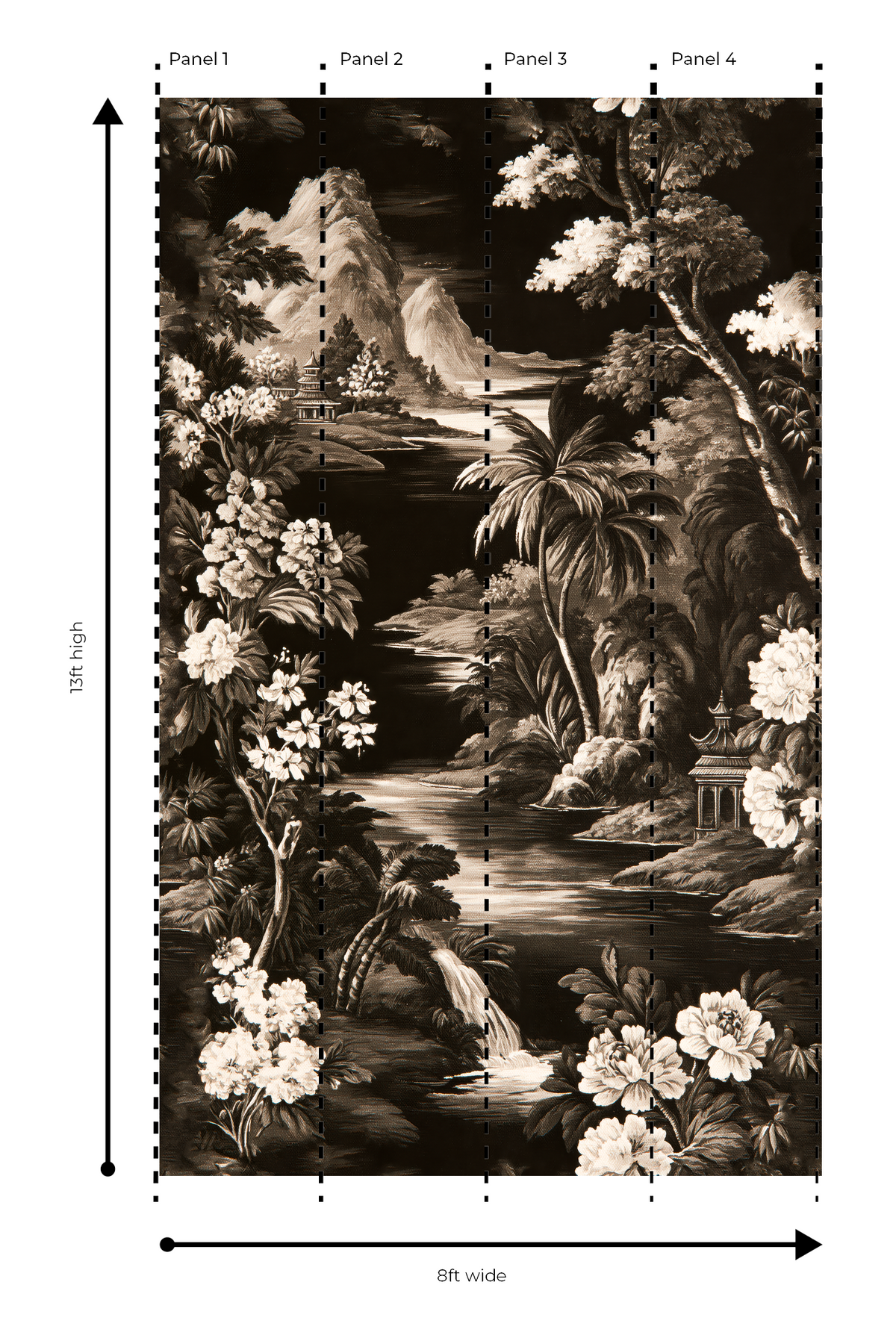 Tropical Paradise - Wall Mural