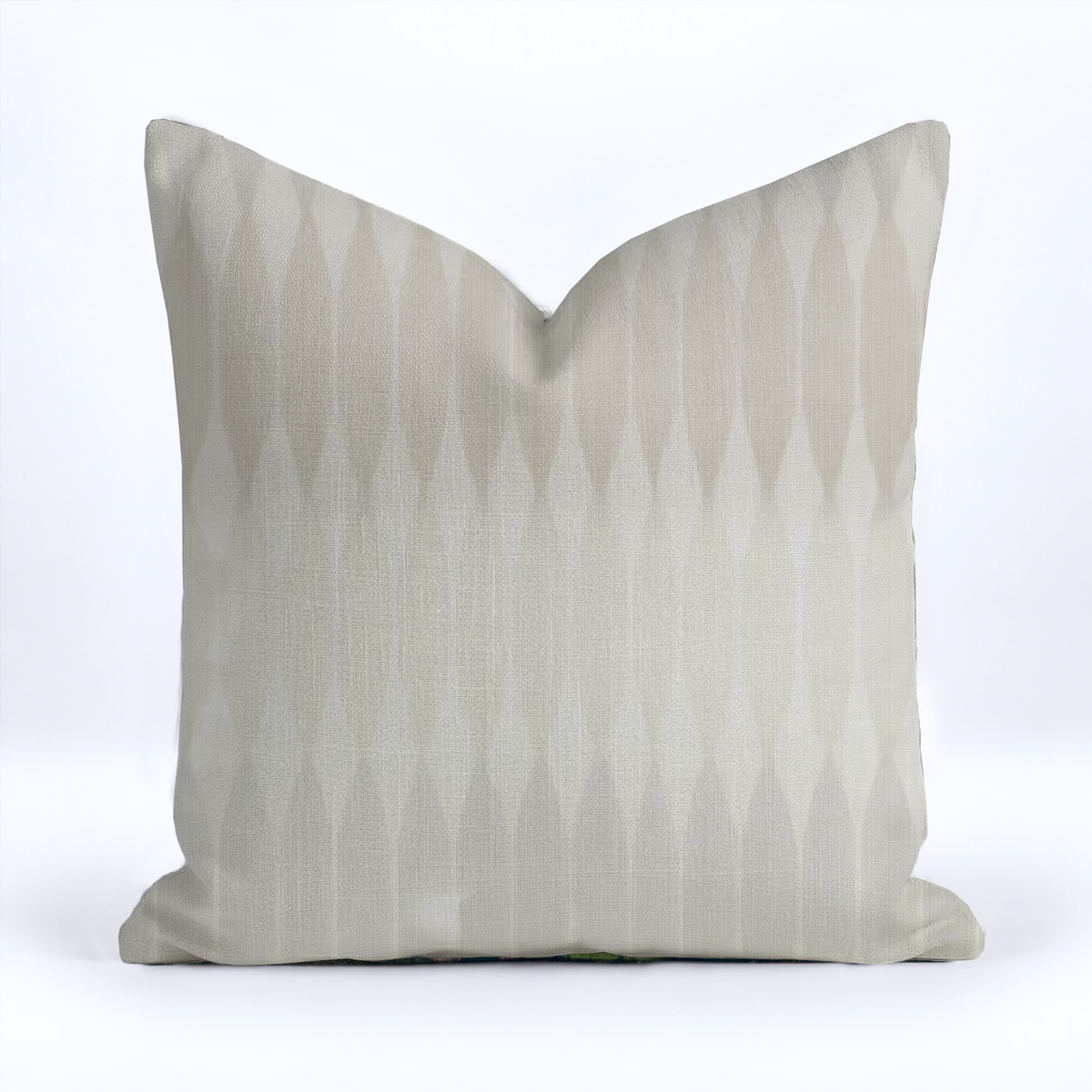 Strata Stripes Throw Pillow - Painted Paper