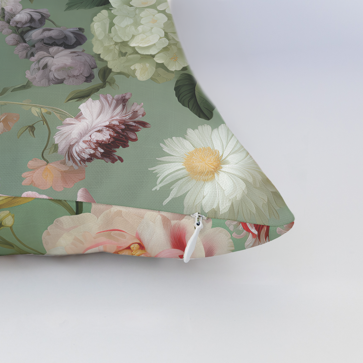 Romily Flora Throw Pillow - Painted Paper