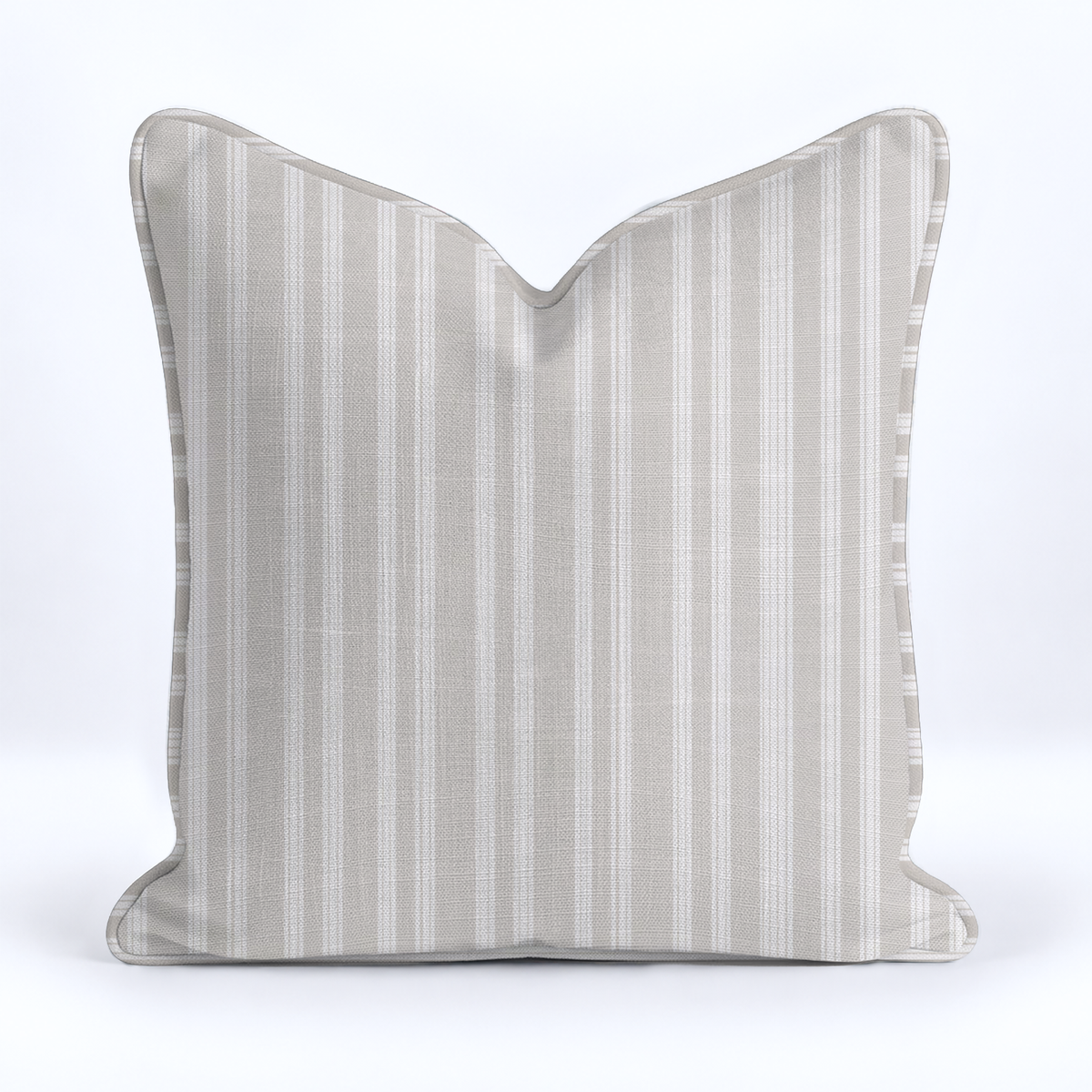 Sunwashed Stripes Throw Pillow - Painted Paper