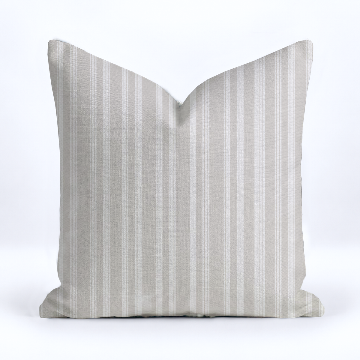 Sunwashed Stripes Throw Pillow - Painted Paper