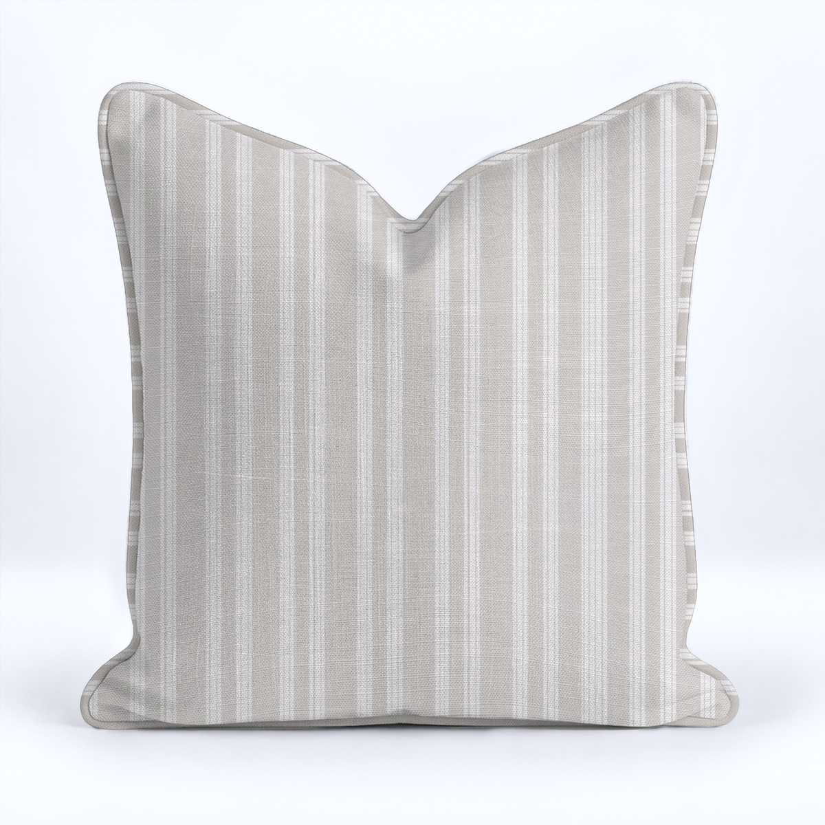 Sunwashed Stripes Throw Pillow - Painted Paper