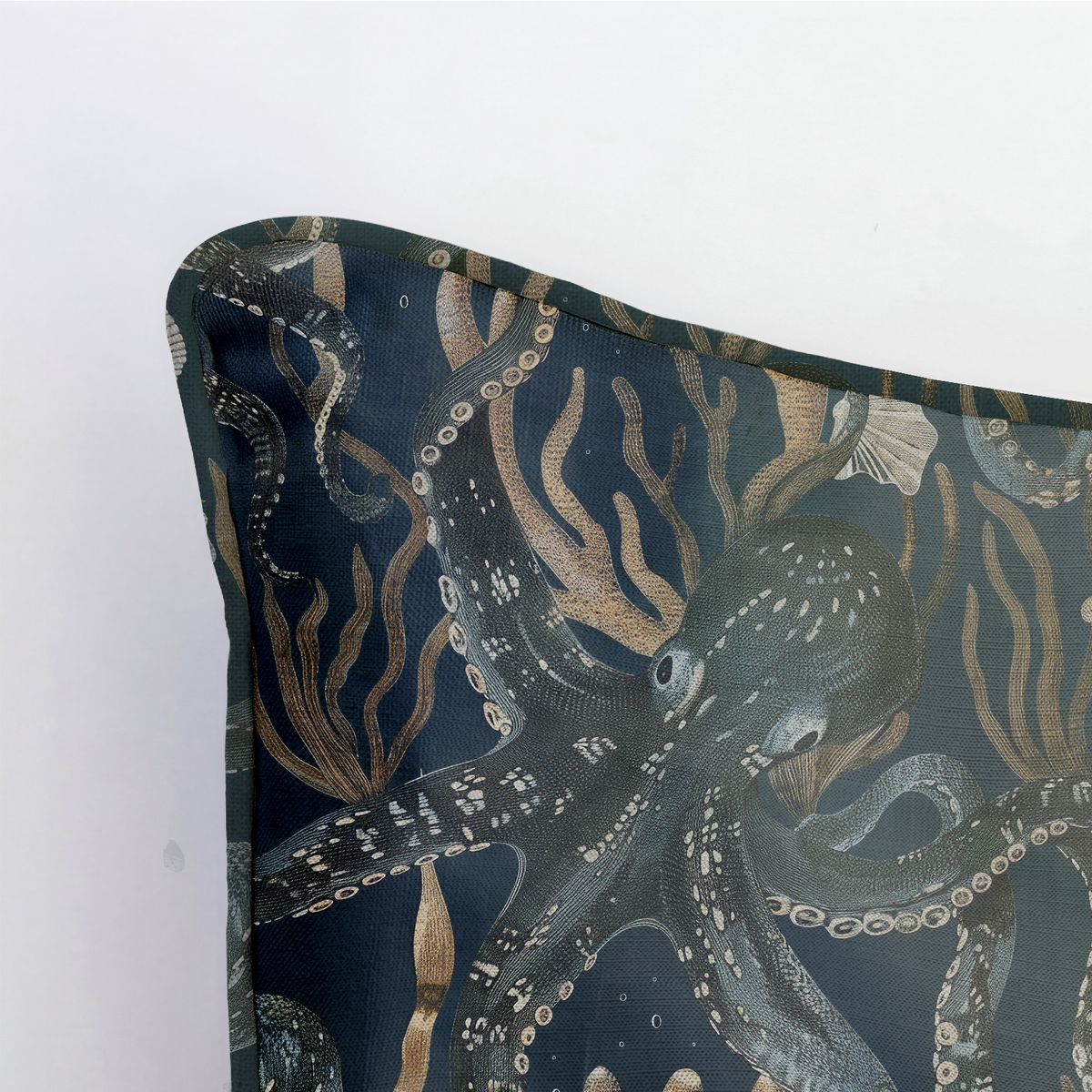 Octopus Garden Throw Pillow - Painted Paper